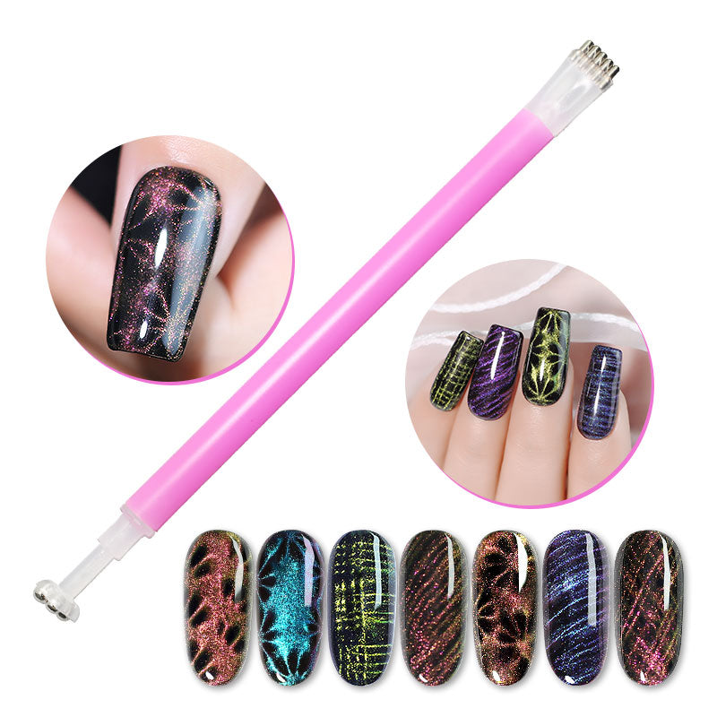 NAILCO 4 Styles Cat Eye Magnet Strong Effect Magnetic Stick For 9D Cat Eyes Gel