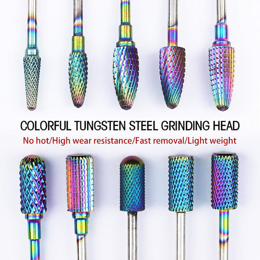 Grinding Bits Best Diamond Burrs Shank Carving Polishing UV Nails Art Tool
