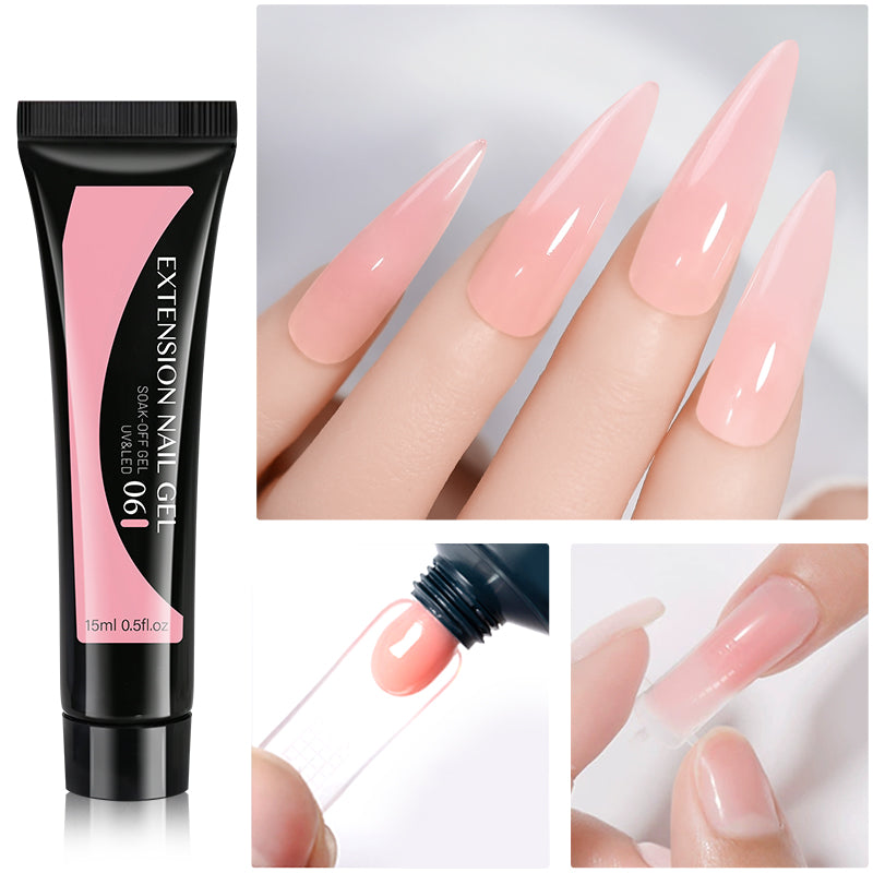 15ml Jelly Extension Poly Nail Gel Polish
