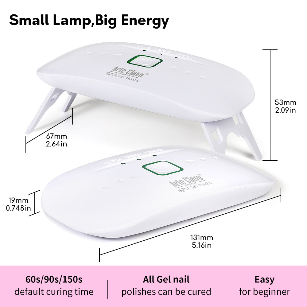 8W Mini UV/LED Nail Lamp
