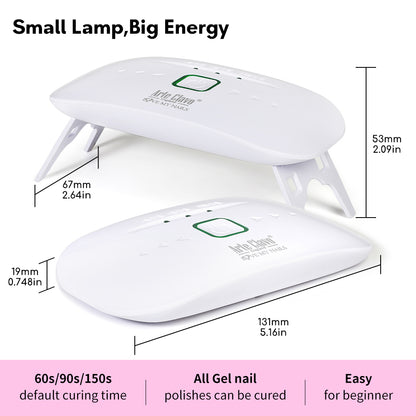 8W Mini UV/LED Nail Lamp
