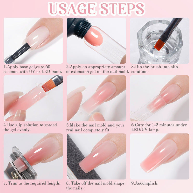 15ml Jelly Extension Poly Nail Gel Polish