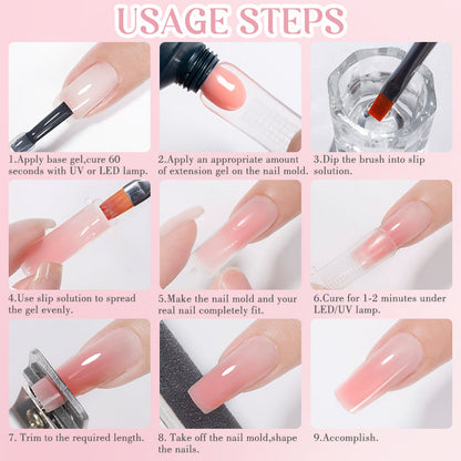 15ml Jelly Extension Poly Nail Gel Polish