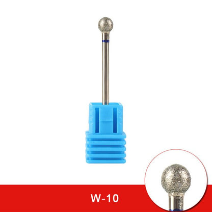 Grinding Bits Best Diamond Burrs Shank Carving Polishing UV Nails Art Tool