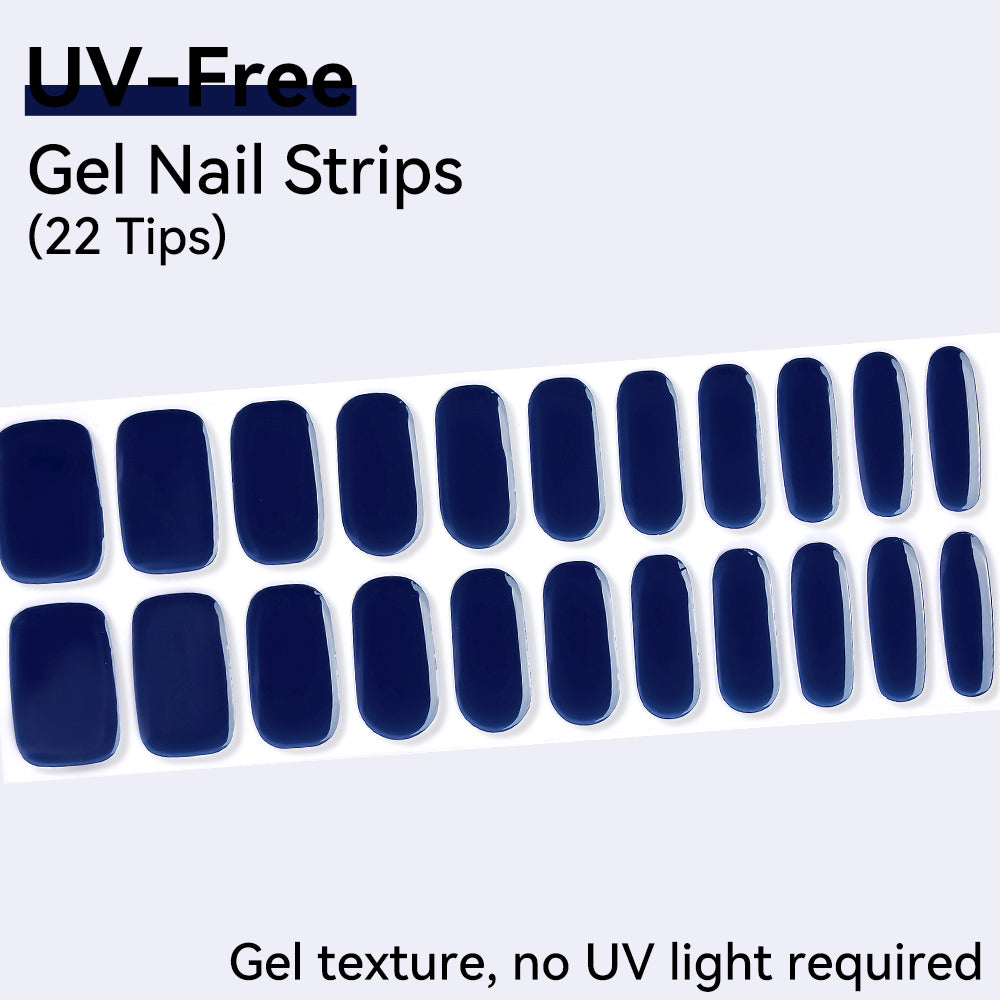 UV-Free Gel Nail Strips - Detailed Texture (Premium Edition 22 Tips)
