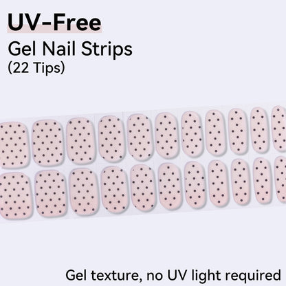 UV-Free Gel Nail Strips - Detailed Texture (Premium Edition 22 Tips)