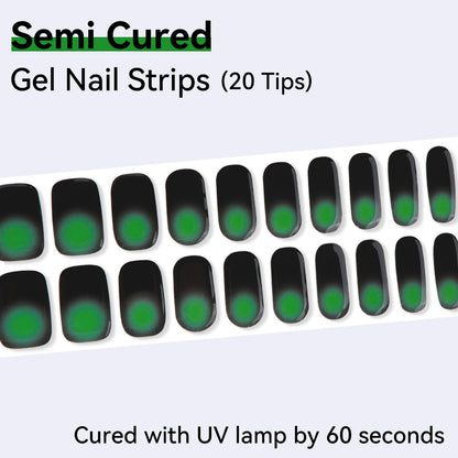 Semi-Cured Gel Nail Strips - Precision Fit Series (20 Tips) - UV/LED lamp Required
