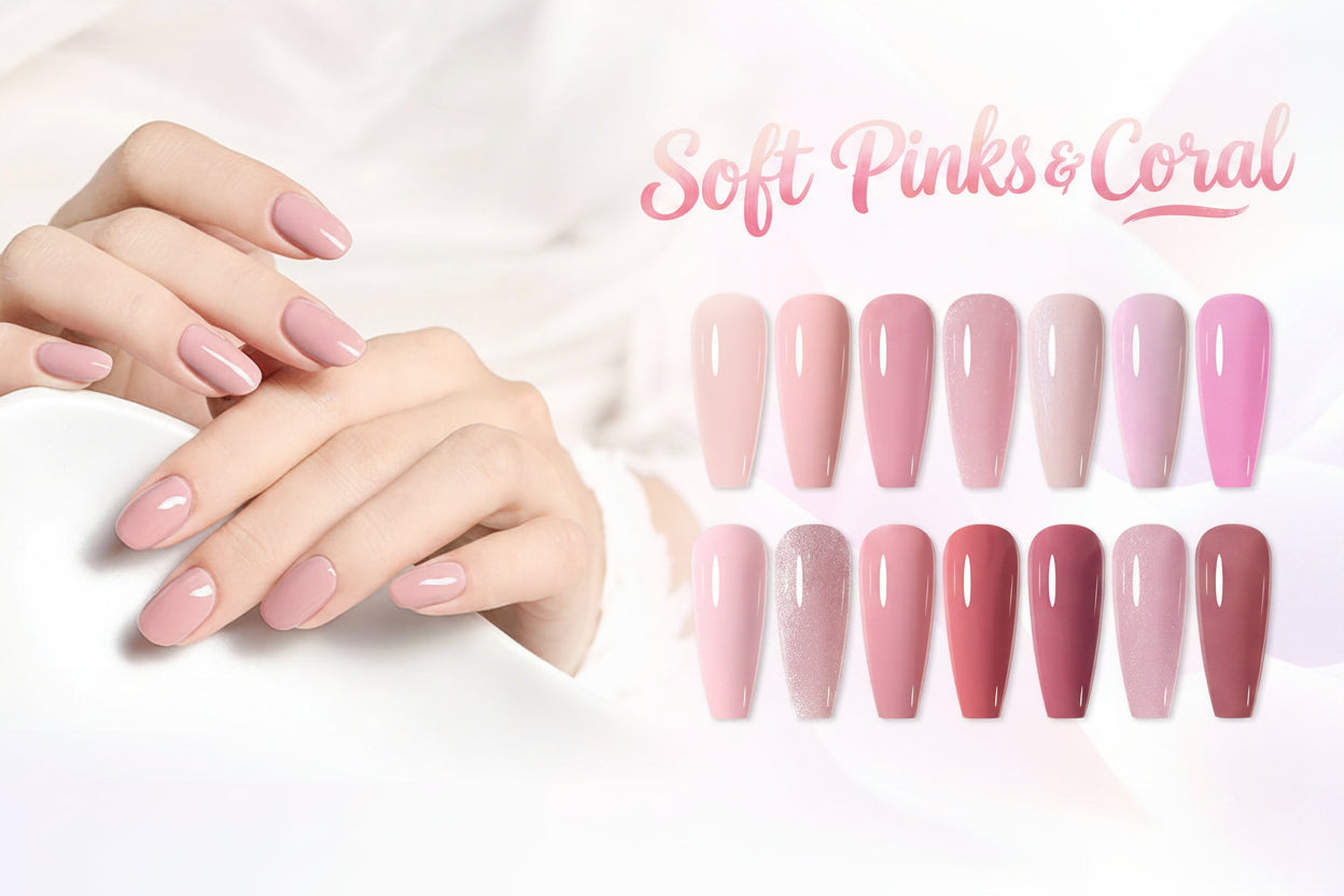 HEMA TPO FREE Soft Pinks & Coral Collection