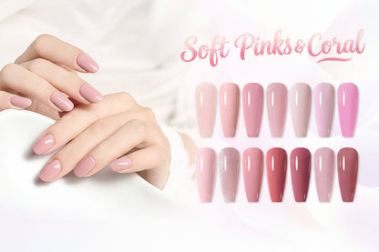 HEMA TPO FREE Soft Pinks & Coral Collection