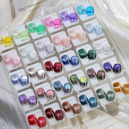 240tips/bag Fully Transparent Acrylic Nails Set Press on Nails Tips Almond Shape Nail Extension Practice Manicure Tool