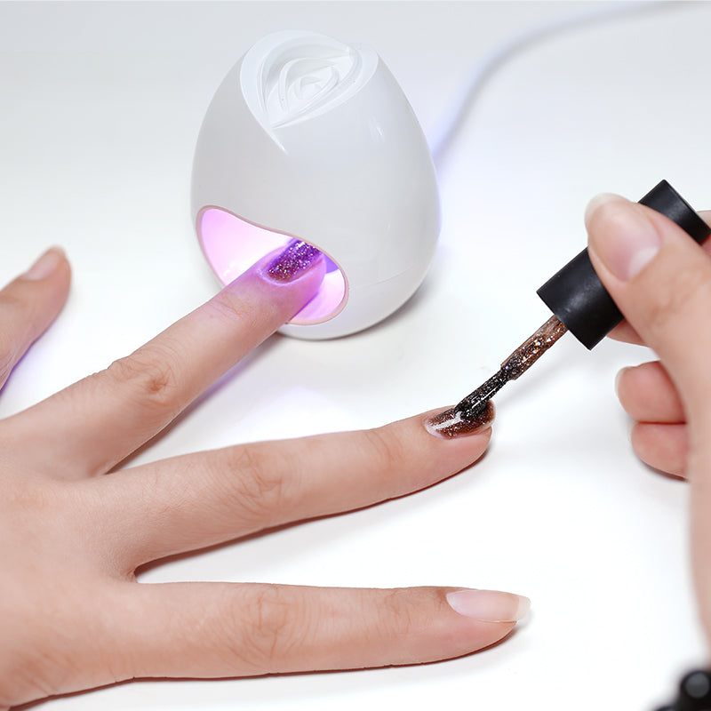 NAILCO 8W Rose Egg Design Single Finger Nail Lamp Curing All Kinds Of Nail Gel